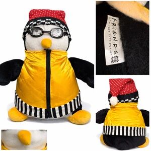 Friends TV Show Penguin Plush Joey Hugsy Winter Outfit Goggles Warner Bros